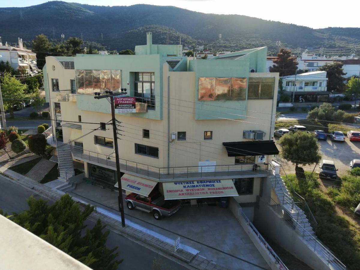 Glyka Nera Spacious & Modern Studio Apartment Near The Airport מראה חיצוני תמונה